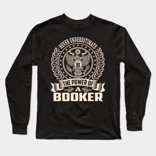 BOOKER Long Sleeve T-Shirt